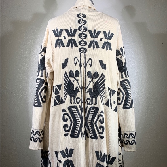 Johnny Was Biya Phoenix embroidered Duster Size M - Picture 2 of 8